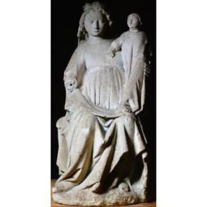 Virgin And Child, 14th Century