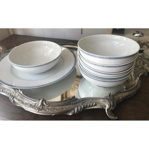 12 Bowls And Their Limoges Porcelain Sleeper From Maison Boyer