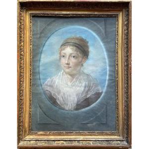 Portrait Of A Young Woman From The Directoire Period