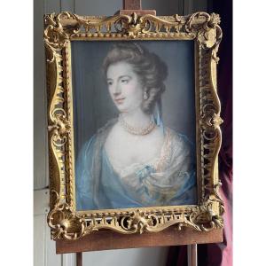  Francis Cotes (1726 - 1770) - Portrait d'Une Dame De Qualité