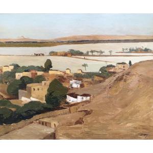 Lucienne épron (1874 - 1947) View Of Siloam, Jerusalem