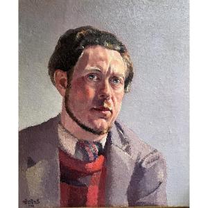 Fernand Vidal (1904 - 1948) - Self-portrait 1936