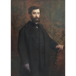 Eugène Faure - Portrait Of A Man 1869