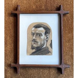 Théodore Rivière (1857 - 1912) Self-portrait