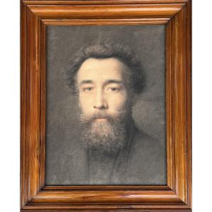 E Le Gay - Portrait Of A Man, 1900