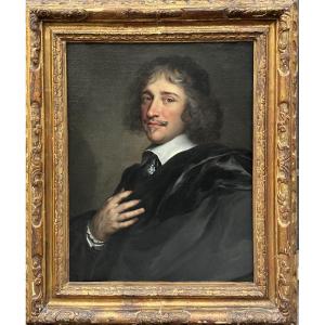 Attributed To Adriaen Hanneman (1603 - 1671) Portrait Of A Man