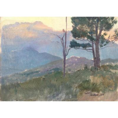 Léon Carré, Landscape Of Djurdjura