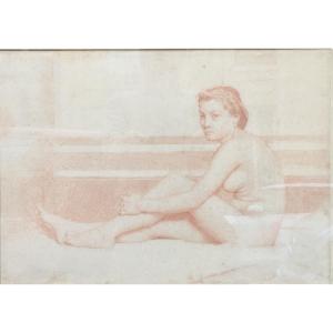 Claude-ferdinand Gaillard (1834 - 1887) Odalisque