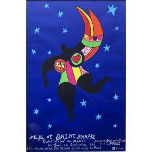 Niki De Saint Phalle, Invitation To The Museum 1993 Screenprint Original Poster