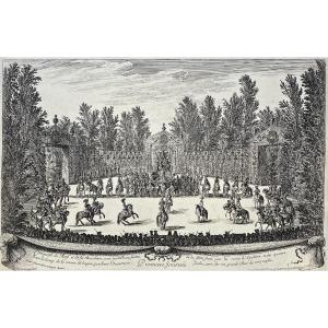 Jean Lepautre (1618 - 1682), Apollo's Triumphal Chariot, Etching And Burin