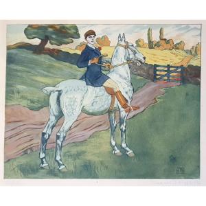 Jacques Brissaud, Cavalier