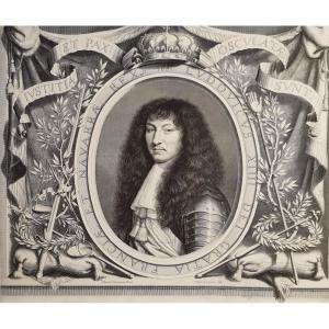 Robert Nanteuil, Portrait Of Louis XIV