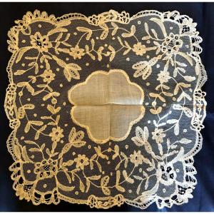 Handkerchief Debut XIXth Century Needle