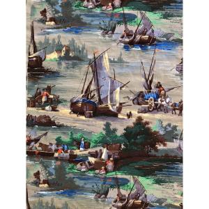 19th Century Gouache Wallpaper