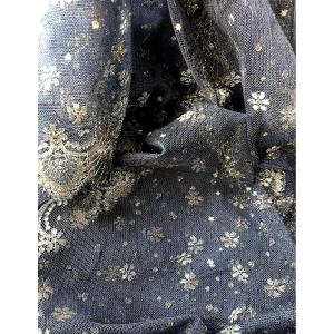 Length Of Lace, Tulle, Gold Flag, Valance