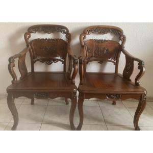 Pair Asian Chair
