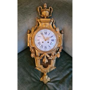 Cartel En Bronze Doré De Style Louis XVI , époque Napoléon III, Vers 1860. 