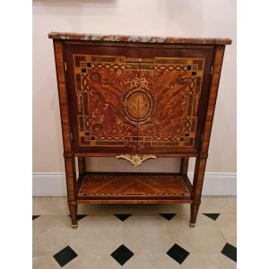 Louis XVI Style Cabinet Secretary, Mid-19th Century.