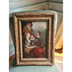School Of Jean-antoine Watteau (1684-1721) Circa 1720