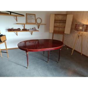  Mahogany Dining Table, Restoration Period, Circa 1820.