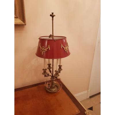 Bouillote Lamp Louis XVI Style, Late Nineteenth Time.