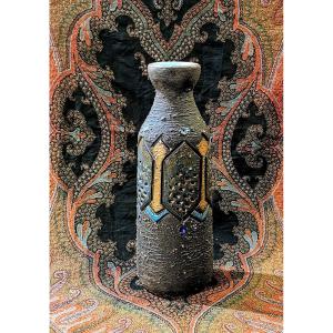 Vase - Modernist Style Ceramic Pot - Swedish Design (tilgmans Keramik)