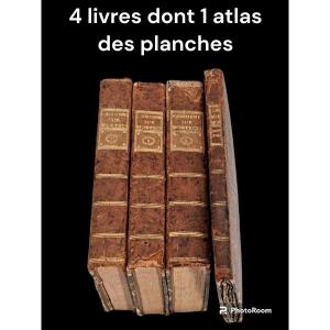 Ancient Books Of Military Art 4 Vol - 1764 - Montecuculi Memoirs Collection - 18th Century War