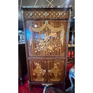 F Birkle Flip-top Secretary Cube