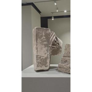 Gothic Element In Sculpted Stone - 15th Century