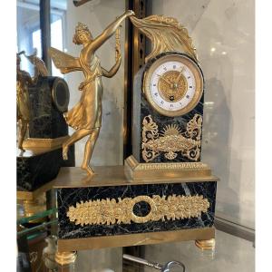 Empire Style Desk Clock "aurora Lifting The Veil Of Night"