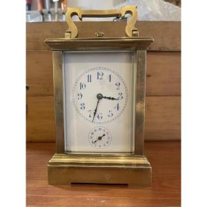Large Travel Clock With Chime - 19th Century 