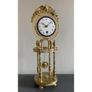 Skeleton Clock From The Directoire Period - Signed Leroy 
