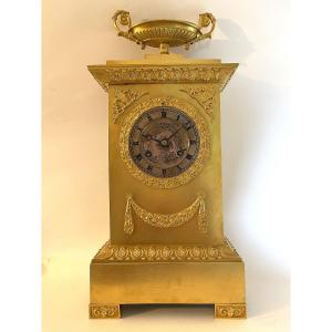 Restoration Gilt Bronze Clock 