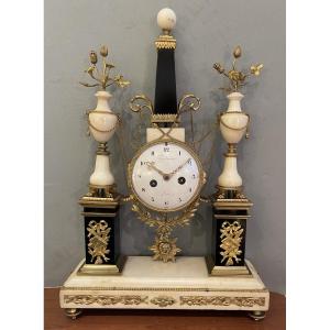 Louis XVI Portico Clock 