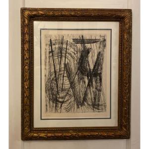Engraving By Hans Hartung 1953