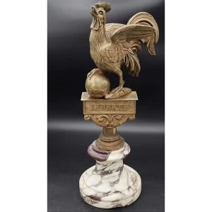 Flagpole Rooster Of The National Guard July Monarchy - France Louis Philippe