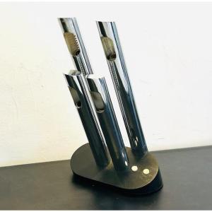 Organ Design Desk Lamp By Mario Faggian For Luci 1970 (sarfatti Sciolari Stilnovo)
