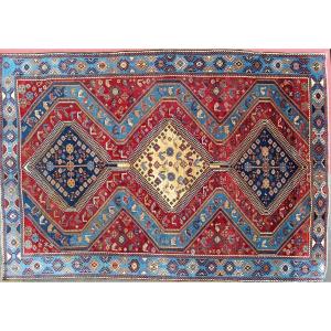 Large Iranian Shiraz Rug 330 X 230 Cm