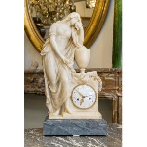 Important L XVI Marble Clock