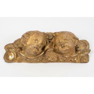 Pairs Of Carved And Gilded Wooden Angels - 17th Century