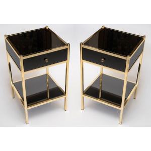 Pair Of Bedside Tables Or Sofa Ends
