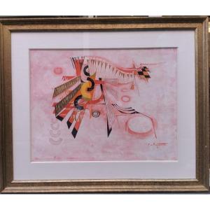 Painting Signed Pierre De Berroeta