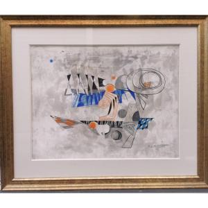 Painting Signed Pierre De Berroeta