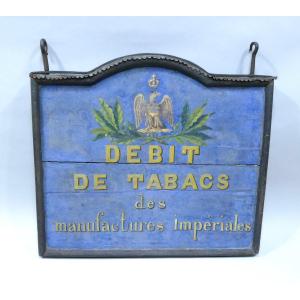Wooden Tobacco Shop Sign Made In France Circa 1805