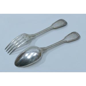 Christofle Cutlery With The Coat Of Arms Of The House Of Emperor Napoleon III.