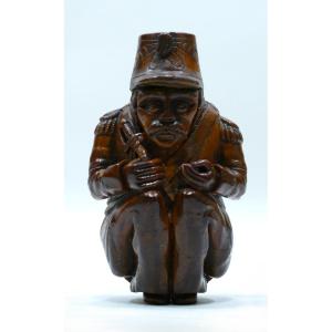 Corozo Snuffbox Of French Origin Dating From The First Half Of The 19th Century