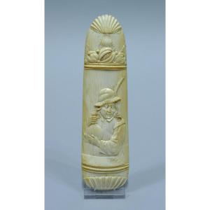 18th Century Ivory Tobacco Rasp