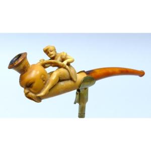 Suggestive Meerschaum Cigarette Holder (paillarde Song)