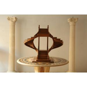 Staircase Model, Masterpiece Of Rewarded Companion, Charles Herpin 1889