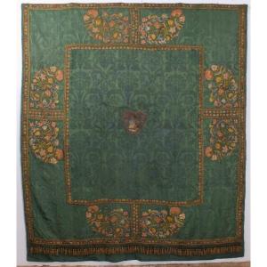 Armored Hanging With Embroidery Late 17th-early 18th Century
